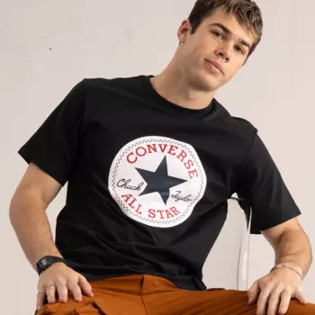 Футболка Converse Chuck Patch, черный
