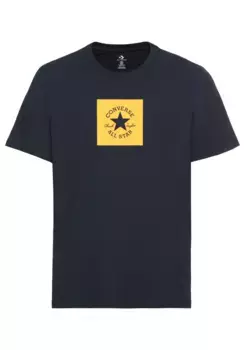 Футболка Converse "CHUCK TAYLOR PATCH TEE - OBSIDIAN", цвет Obsidian