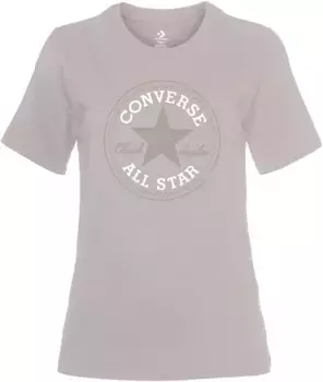 Футболка Converse "CONVERSE GO-TO CHUCK TAYLOR CLASSIC PATCH TEE", унисекс, цвет Beach Stone