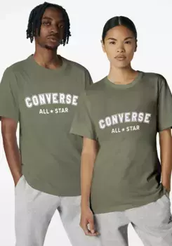 Футболка Converse "ФУТБОЛКА ALL STAR УНИСЕКС", оливковый