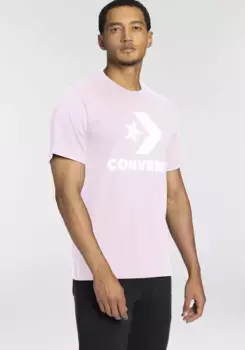 Футболка Converse "GO-TO STAR CHEVRON TEE", унисекс, цвет Blush Hush