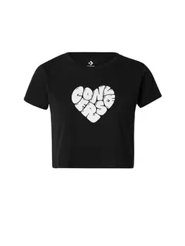 Футболка Converse HEART, черный
