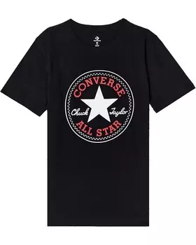 Футболка Converse Kids Core Chuck Patch Tee, черный