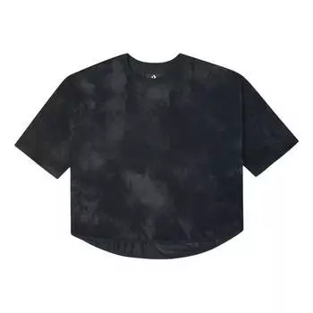 Футболка Converse Loose Mesh Breathable Short Sleeve Black, черный