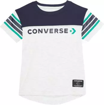 Футболка Converse Retro Sport Tee, цвет Birch Heather