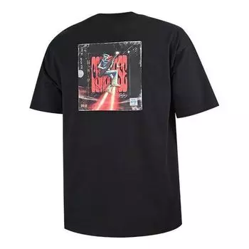 Футболка Converse Rockstar Logo T-Shirt 'Black', черный
