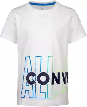 Футболка Converse Wordmark Short Sleeve Tee, белый