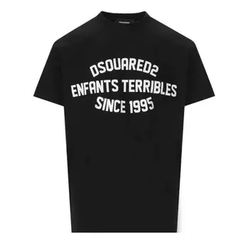 Футболка cool fit enfant terribles t-shirt Dsquared2, черный