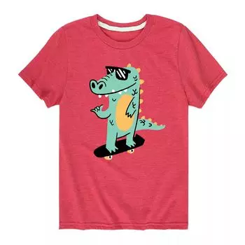 Футболка Cool Gator Skator для мальчиков 8–20 лет с рисунком Licensed Character