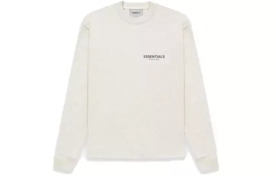 Футболка Core Collection L/ST Fear Of God Essentials, Light Oat