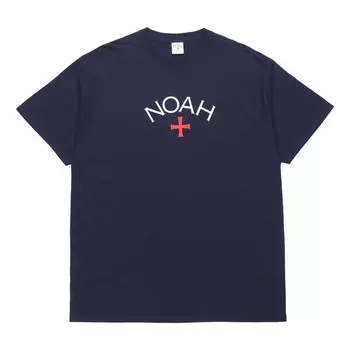 Футболка core logo t-shirt 'navy' Noah, синий