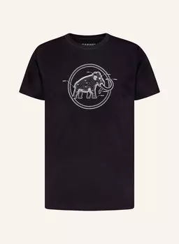 Футболка core MAMMUT, черный/белый