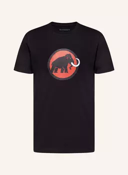 Футболка core MAMMUT, цвет SCHWARZ/ROT