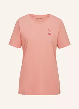 Футболка core MAMMUT, светло-красный