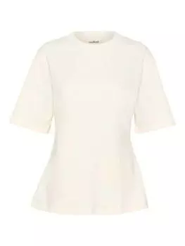 Футболка coreen с расклешенным подолом Soaked In Luxury, цвет Whisper White