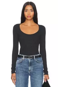 Футболка corey с круглым вырезом Agolde, цвет katniss