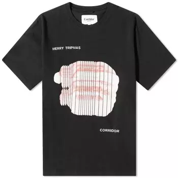 Футболка Corridor Трипмас, черный