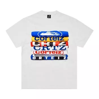 Футболка Corteiz T-Shirt Stack Tee New Blank, белый
