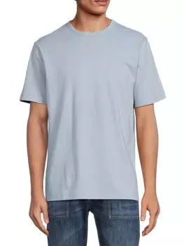 Футболка Costa Cruz с круглым вырезом с короткими рукавами Tommy Bahama, цвет Silvery Blue