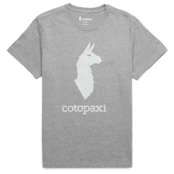 Футболка Cotopaxi Cotopaxi Llama T-Shirt, цвет Heather Grey