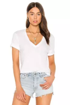 Футболка COTTON CITIZEN Classic V Neck, белый