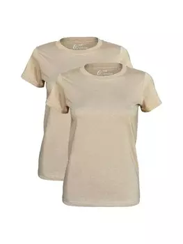 Футболка Cotton Prime O Neck Tee, бежевый