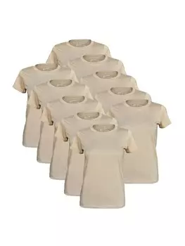 Футболка Cotton Prime O Neck Tee, бежевый