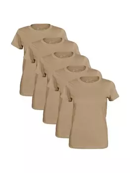 Футболка Cotton Prime O Neck Tee, цвет greige