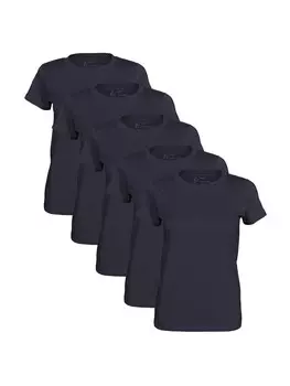 Футболка Cotton Prime O Neck Tee, темно-синий