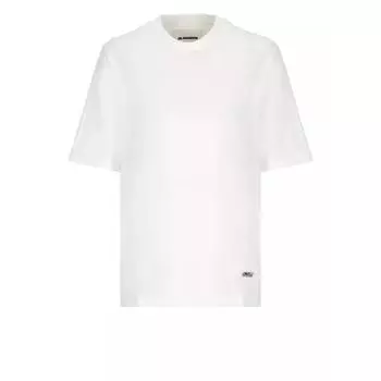 Футболка cotton t-shirt Jil Sander, белый