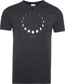 Футболка Courrges AC Moon 'Stone Washed Grey', серый