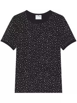 Футболка Courrges Medusa, черный