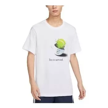 Футболка court dri fit slam Nike, белый