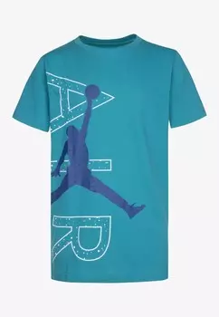Футболка COURTSIDE SHORT SLEEVE TEE Jordan, бирюзовый