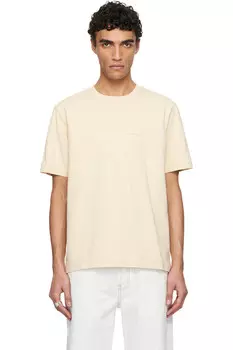 Футболка Crafted Profile Fox Comfort Maison Kitsun, цвет paper