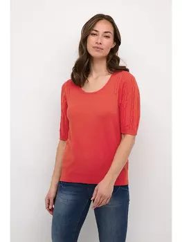 Футболка Cream Dela, коралловый