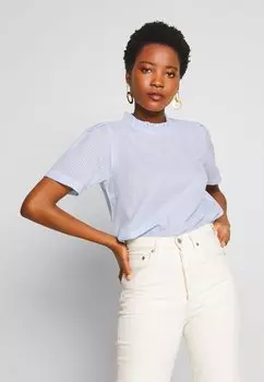 Футболка Cream с принтом, синий