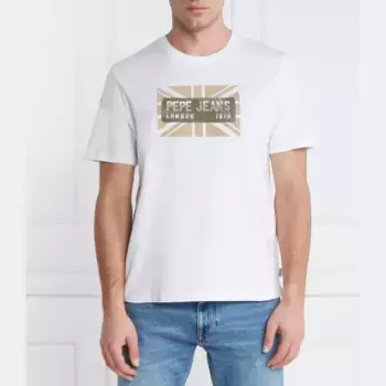 Футболка Credick стандартного кроя Pepe Jeans London, белый