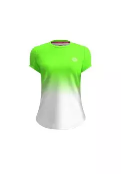 Футболка Crew - черная BIDI BADU, цвет Neongrn/Wei