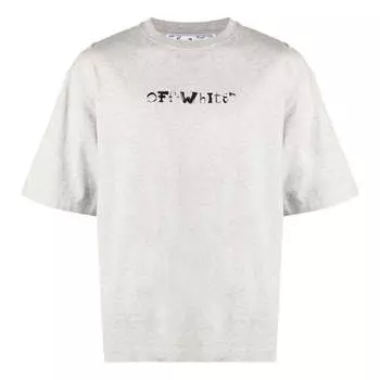 Футболка crew neck tee Off-White, мультиколор