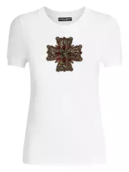 Футболка Cross DOLCE & GABBANA, белый