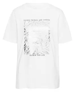 Футболка Cross Jeans, белый