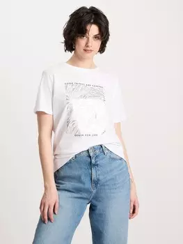 Футболка Cross Jeans, белый