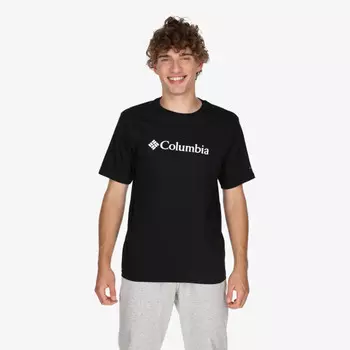 Футболка csc Basic с логотипом и короткими рукавами Columbia, черный