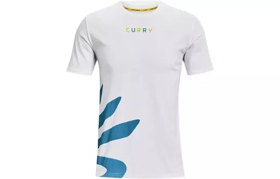 Футболка Curry мужская белая Under Armour, белый