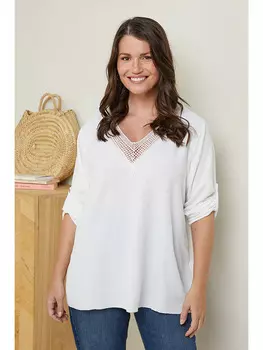 Футболка Curvy Lady, белый