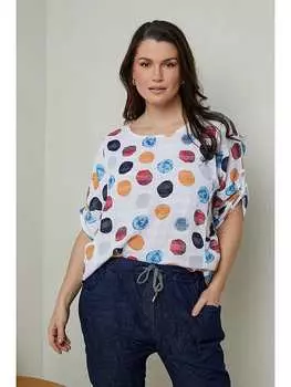 Футболка Curvy Lady, белый