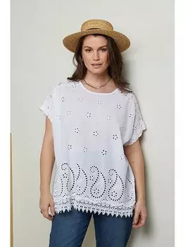 Футболка Curvy Lady, белый