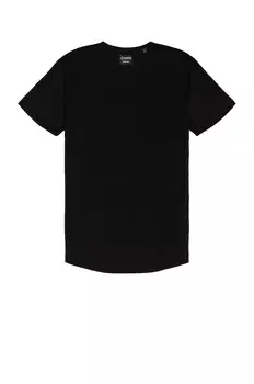 Футболка Cuts Crew Curve Hem, черный
