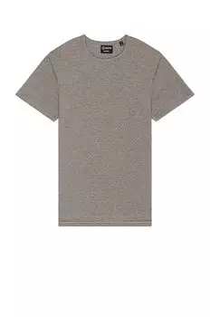 Футболка Cuts Crew Split Hem, цвет Heather Grey